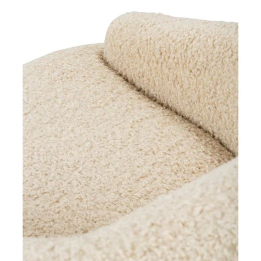 Picture of Neutral Boucle Bernie Swivel Chair